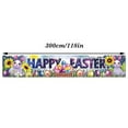 thumbnail image 2 of 118Inch Happy Easter Egg Bunny Garden Banner, for Indoor Outdoor Easters Theme Party Rustic Lawn Sign, 2 of 3