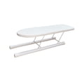 thumbnail image 2 of Mini tabla de planchar antideslizante con mesa de planchar con patas Blanco, 2 of 6