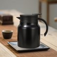 thumbnail image 4 of DOLITY Insulated Kettle, Flask with Tea Strainer, Tightly Sealing Lid, Heat Retention, 1 Liter, Coffee Pot, Hot Water Jug ​​for The Kitchen black, 4 of 7
