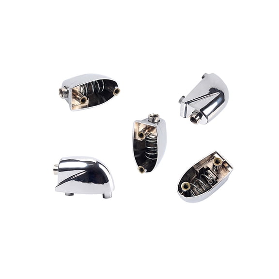 Greeniant Juego de tambores de 5 piezas, piezas de repuesto de Hardware, gancho de garra de Metal profesional de liberación rápida, estudiantes Accesorios para instrumentos musicales