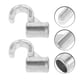 thumbnail image 4 of GOOHOCHY 2 ganchos para colgar armarios, de aleación de aluminio, de metal., 4 of 7