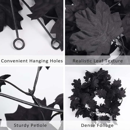 OAVQHLG3B Simulation Maple Leaf, Halloween Home Decor, Fall Interior Display, Tabletop Mantle Arrangement