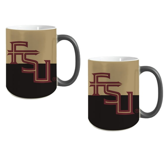 Florida State Seminoles Two-Pack 15oz. Reveal Mug Set