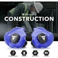 thumbnail image 5 of Decibullz Custom Molded Earplugs, One Count - 31dB NRR, Comfortable Protection for Shooting & Travel (Blue), 5 of 8