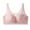 Pink, variant on cfhntfmh Women's Wireless Bralette Comfort Lace Bra Full Coverage Unpadded Bra Everyday Solid Bra for Ladies