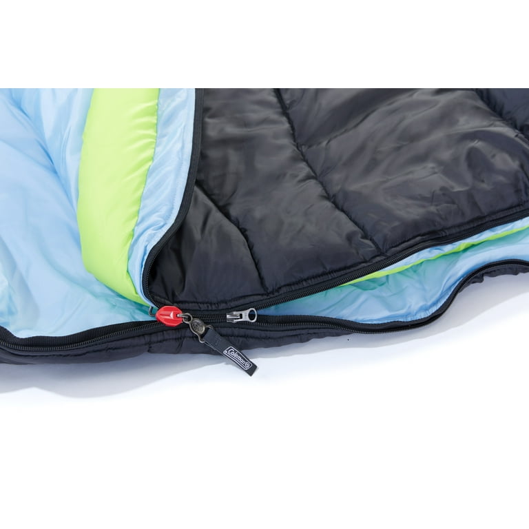 Coleman Montauk™ 40°F Big and Tall Mummy Sleeping Bag, Black Coleman Montauk™ 40°F Big and Tall Mummy Sleeping Bag, Black