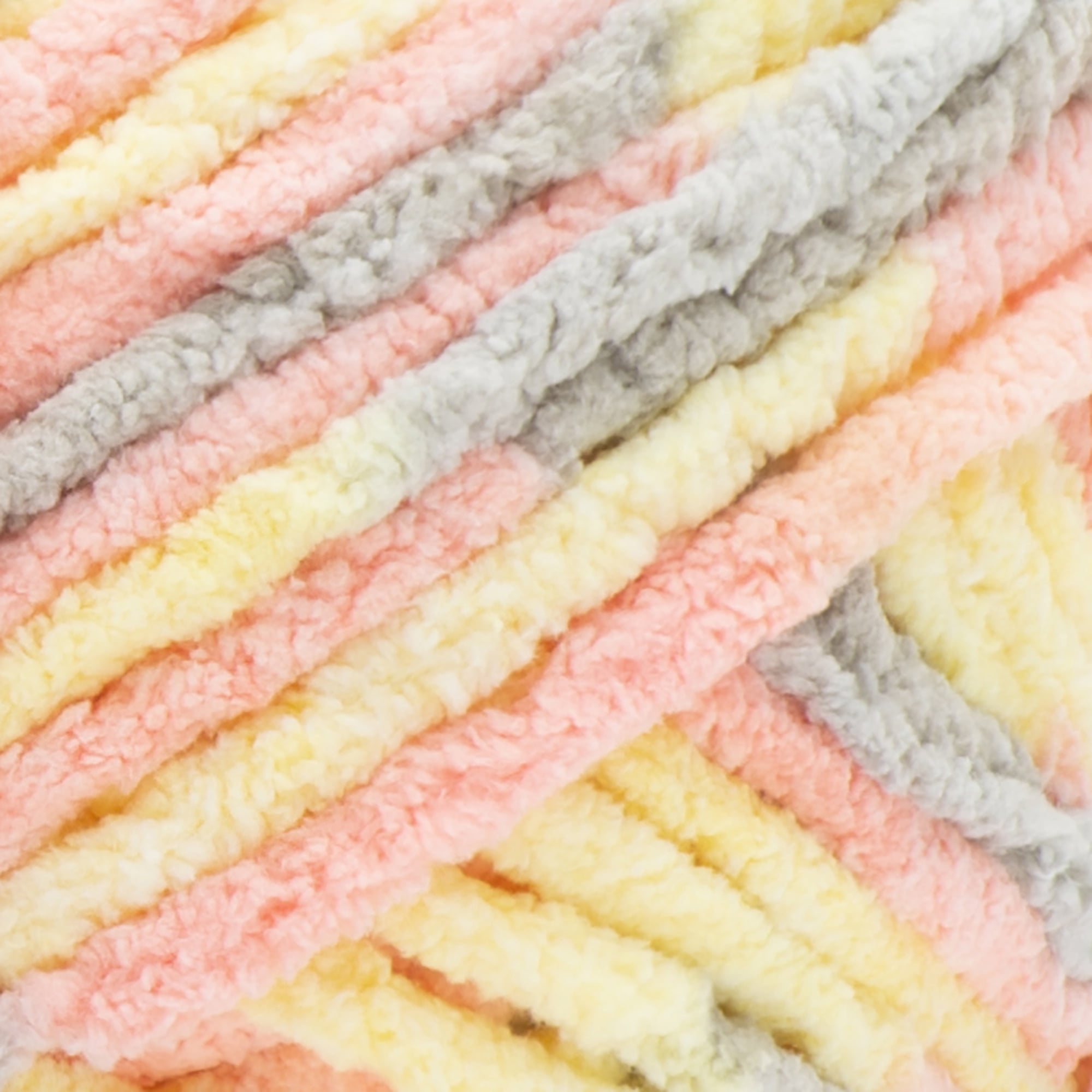 Bernat® Baby blanket™ #6 Super Bulky Polyester Yarn, Spring blossom 300g 220Yd (2pk)