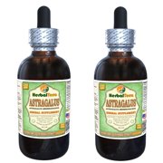Astragalus (Astragalus membranaceus) Glycerite, Organic Dried Root Alcohol-FREE Liquid Extract (Herbal Terra, USA) 2x4 oz
