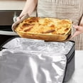 thumbnail image 4 of LHZK Insulated Casserole Carrier for Hot or Cold Food, with Upgrade Compartment for Fixing Campping Cutlery, Lasagna Holder Tote for Potluck Parties, Picnic, Fits 11 x 15 or 9 x 13 Baking Dish (Grey), 4 of 6