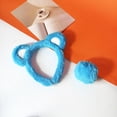 thumbnail image 4 of MEICHEN Plush Ear Headband for Women Cute Animal Hoop With Furry Tail Soft Fuzzy Dress Up Clothing Accessory, 4 of 6