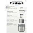 thumbnail image 5 of Cuisinart Cool Creations Ice Cream Maker, Silver, 5 of 7