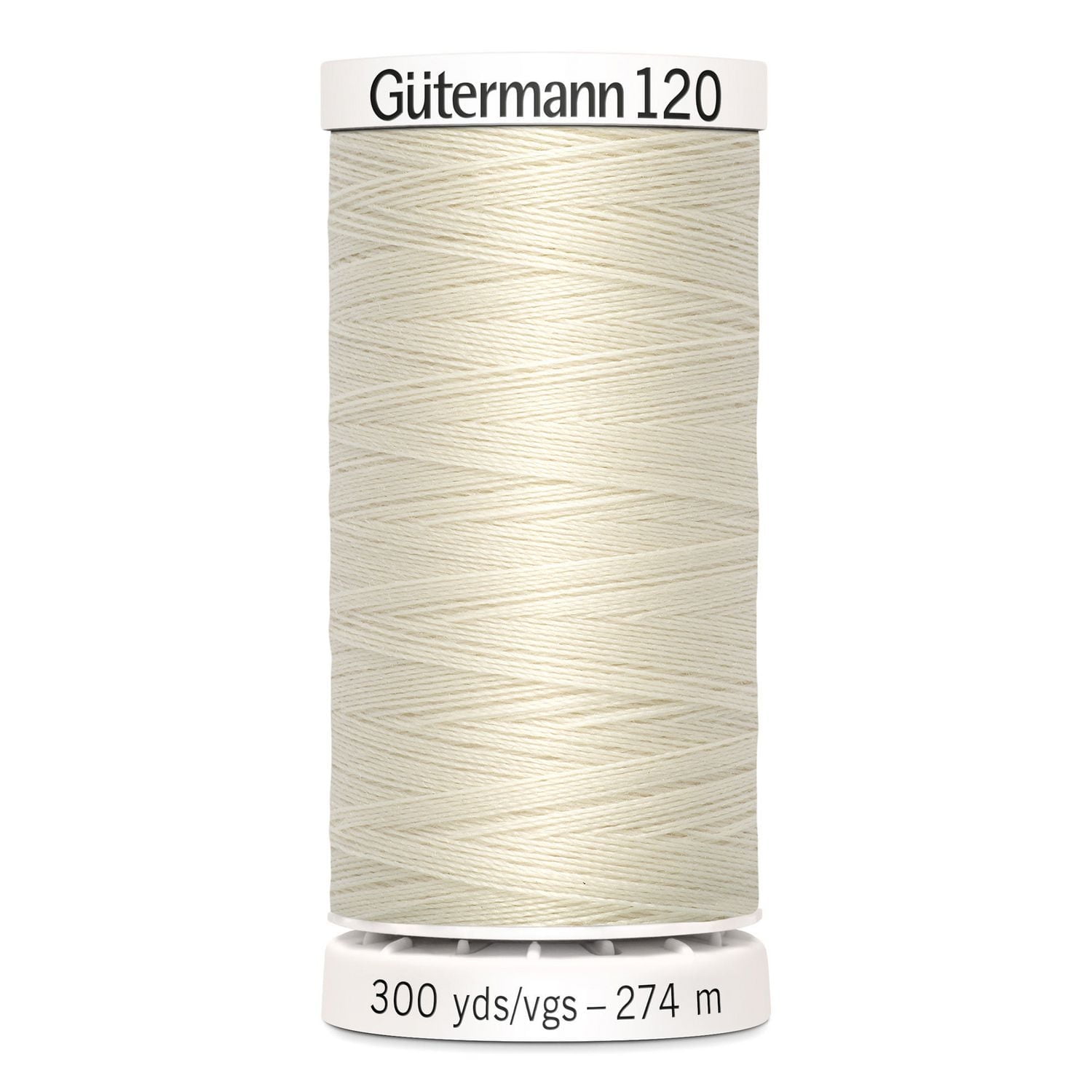 Fil tout usage Gutermann 120 à 100 % polyester 274 m/300 vgs