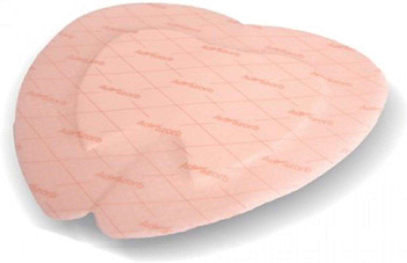 Pack of 10 Hydrophilic Foam Dressing Sacral 6.5 x 7.5. Sterile Surgical