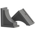 thumbnail image 1 of Mayne Nantucket Traditional Plastic Decorative Bracket in Gray (Set of 2), 1 of 2