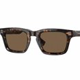 thumbnail image 3 of Burberry Dark Brown Rectangular Men's Sunglasses BE4403 300273 51, 3 of 6