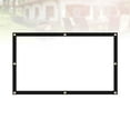 thumbnail image 2 of 1PC Projector Soft Screen Portable Projector Screen White High End Fiber Projection Screen Synthetic Projector Special Screen for Business Education Home Theater, 2 of 6