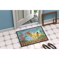 thumbnail image 2 of Carolines Treasures CK1260MAT Italian Greyhound Spring Door Mat Indoor Rug or Outdoor Welcome Mat 18x27 Doormat  27"L x, 2 of 4