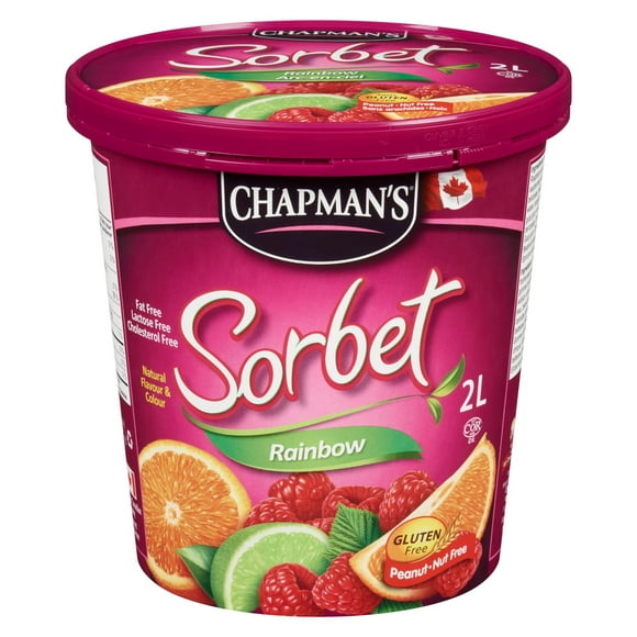 Chapman's Sorbet Arc-en-ciel 2L