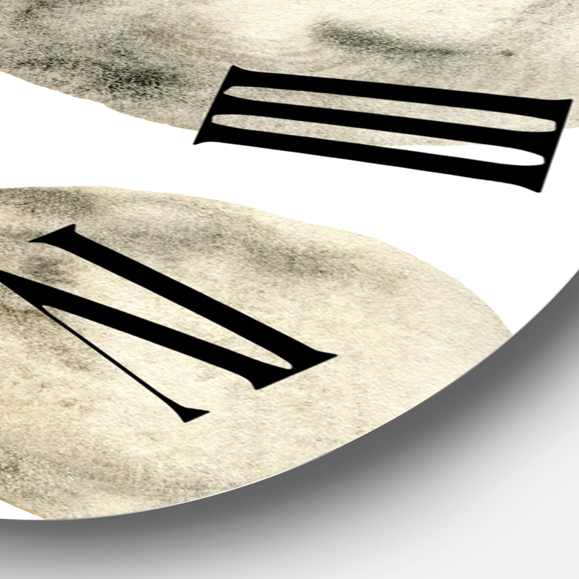 Designart 1 in Quartz Modern/Contemporary Wall Clock