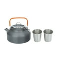 thumbnail image 3 of Labymos Camping Cookware Set Lightweight Portable Pan Kettle Cups Spoon Fork Cutter for Picnic Hiking, 3 of 7