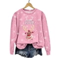 thumbnail image 3 of Futezty Christmas Sweatshirts for Women Novelty Funny Santa Xmas Tree Graphic Pullover Tops Loose Casual Fleece Shirts, 3 of 7