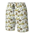 thumbnail image 4 of Logiee Wild West Western Print Mens Swim Trunks Quick Dry Board Shorts,Breathable Hawaii Beach Shorts Swimwear Bathing Suits-XX-Large, 4 of 6