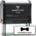 thumbnail image 2 of (3 pack) All Quality Father's Day Self-Inking Rubber Stamp | Agenda Planning Stamps (Black Ink) - Q-400, 2 of 7