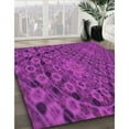 thumbnail image 2 of Ahgly Company Indoor Square Patterned Medium Violet Red Pink Area Rugs, 5' Square, 2 of 6