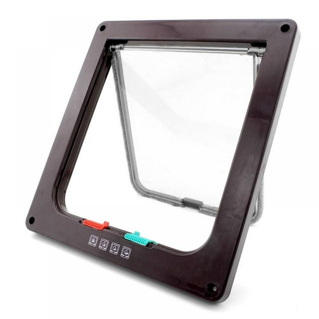 Pet Safe Supplies Cat and Dogs Plastic Door Hole Can Be Controled Access and Directional(4 Options)