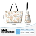 thumbnail image 4 of Gaeub Air Balloon and Flower Beach Travel Bag, Multi-Pocket Beach Bag, Summer Vacation Bag, Beach Essentials Tote, 4 of 7
