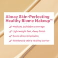 thumbnail image 4 of Almay Skin Perfecting Healthy Biome Foundation Makeup, SPF 25, 100 Fair, 1 fl oz, 4 of 14