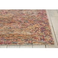 thumbnail image 4 of Nourison Gemstone Contemporary Abstract Tourmaline 5'6" x 7'5" Area Rug, (5' x 8'), 4 of 6