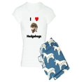 thumbnail image 1 of CafePress - I Love Hedgehogs - Women's Light Pajamas, 1 of 1