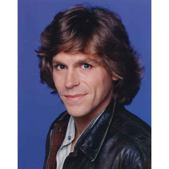 Jeff Conaway Portrait in Blue Background Photo Print (8 x 10)
