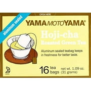 Yamamotoyama Hojicha Green Tea, 16 Count (Pack of 6) - Packaging May Vary