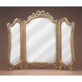thumbnail image 2 of Hickory Manor 7327GL Tri Fold Vanity Gold Leaf Decorative Mirror, 2 of 2