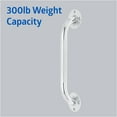 thumbnail image 6 of Medline Grab Bar Bathtub and Shower Handle for Seniors, 24In, 300 lb. Capacity, Steel, Knurled Chrome, 6 of 6