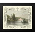 thumbnail image 2 of Tombleson 18x15 Black Modern Framed Museum Art Print Titled - Bisham Abbey, 2 of 5