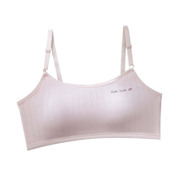 Girls Tank Tops with Built in Bra Ribbed Knit Sleeveless Racerback Athletic Shirts for Kids Dance Tops Pink 12-14 Years