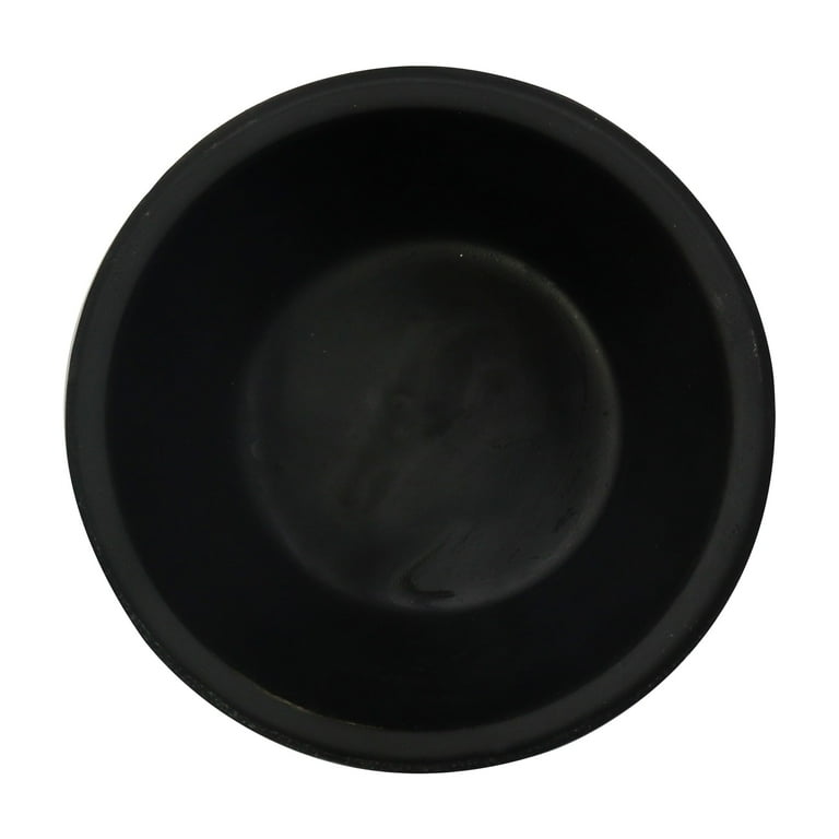 Better Homes & Gardens 4.5 in Textured Ceramic Plant Pot, Black photo 4