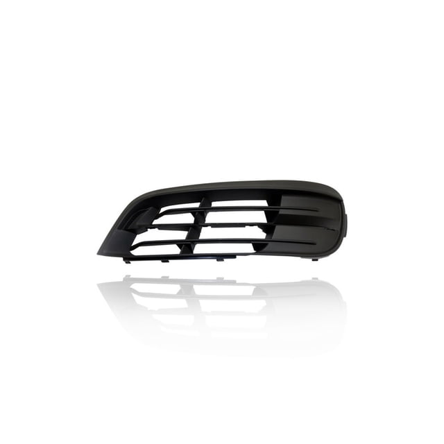 Couvercle Antibrouillard - Compatible/remplacement pour '14-16 BMW 5-Series Sans M-Package Standard - Grille de Pare-Chocs Latéral, Noir Texturé - Main Gauche - Conducteur - 51117331727