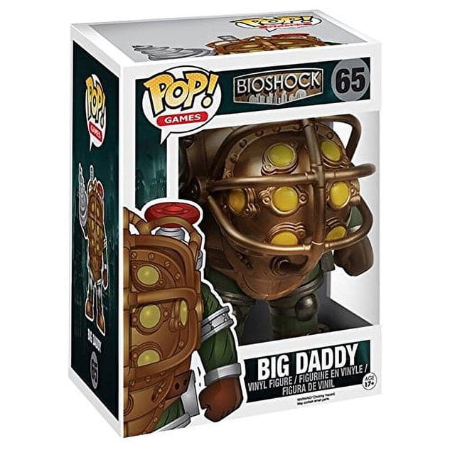 Figura de vinilo Funko Bioshock Big Daddy de 6 pulgadas