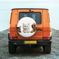 thumbnail image 6 of Rateoe Cute Kittens And Puppy Pattern Tire Cover Wheel Protectors Weatherproof Wheel Covers Universal Fit for Trailer Rv SUV Truck Camper Travel Trailers Accessories-16 inch, 6 of 6