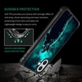 thumbnail image 6 of Compatible with iPhone 16 Case, Lonely Wolf 2 Case for Men Woman, Anti-Scratch Soft TPU Shockproof Unique Protective Cover Pattern Design, 6 of 7