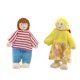 thumbnail image 3 of Puppet Set de madera Niños Humanos Figura humana Juguete Kit de muñecas de muñecas Patrón de juego para niños Random, 6pcs Guardurnaity FN000309-02, 3 of 7