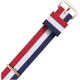 thumbnail image 1 of Correa de reloj para hombre y mujer, correa de nailon de 18 mm, pulsera de oro rosa con hebilla, 1 of 4