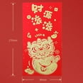 thumbnail image 6 of Riguas 6Pcs Chinese Red Envelopes Cute Cartoon Dragon Design Create Atmosphere Good Symbolism Festive Money Holders, 6 of 8