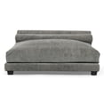 thumbnail image 3 of Club Nine Pets Roma Orthopedic Pet Bed for Dogs, Large Steel, 3 of 3
