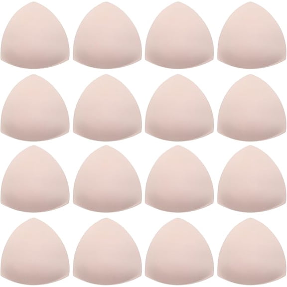 8 Pair Reusable Bra Inserts - Push Up Foam Pads for Ladies Swimwear, Sports Bras and Shapewear