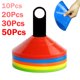 thumbnail image 2 of Juego de 50/10 conos para entrenamiento de fútbol, plato con señal para entrenamiento de fútbol, discos de agilidad profesionales para adultos y niños, equipo de entrenamiento de fútbol, 2 of 5